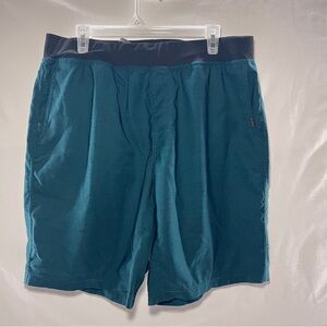 Men’s prAna Peak to Creek Green Shorts Size XL